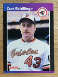 1989 Donruss #635 Curt Schilling DP RC (EXMT)