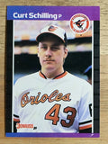 1989 Donruss #635 Curt Schilling DP RC (EXMT)