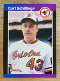 1989 Donruss #635 Curt Schilling DP RC (EXMT)