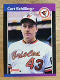 1989 Donruss #635 Curt Schilling DP RC (EXMT)