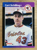 1989 Donruss #635 Curt Schilling DP RC (EX)