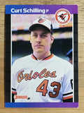 1989 Donruss #635 Curt Schilling DP RC (EX)