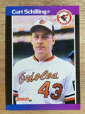 1989 Donruss #635 Curt Schilling DP RC (EX)