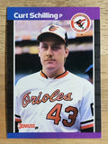 1989 Donruss #635 Curt Schilling DP RC (EX)