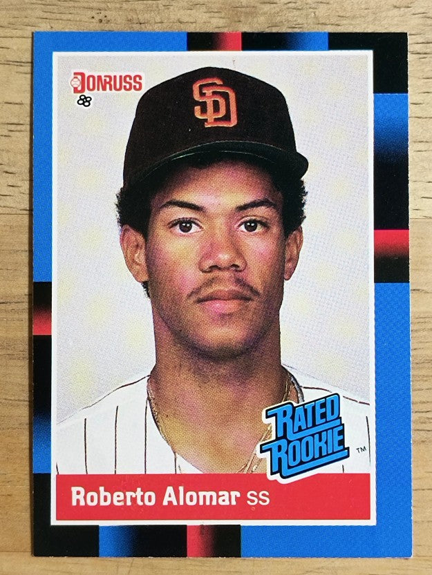 1988 Donruss #34 Roberto Alomar RC (NM)
