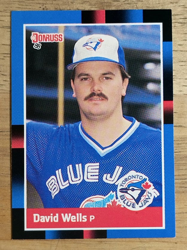 1988 Donruss #640 David Wells RC