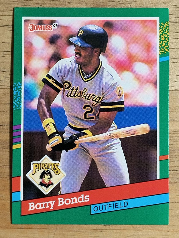 1991 Donruss #495 Barry Bonds