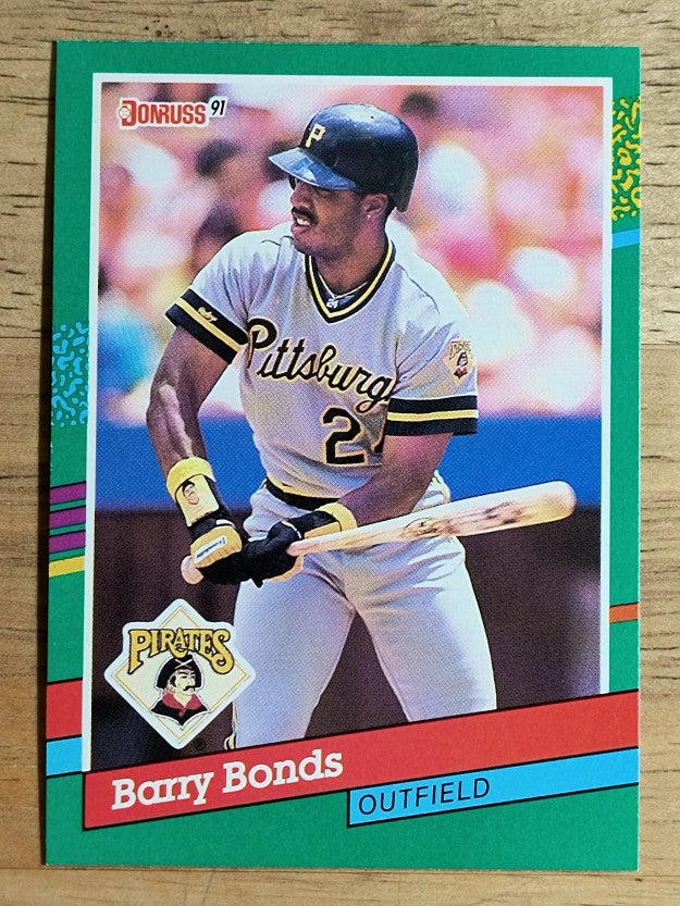 1991 Donruss #495 Barry Bonds