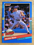 1991 Donruss Bonus Cards #BC3 Nolan Ryan NH
