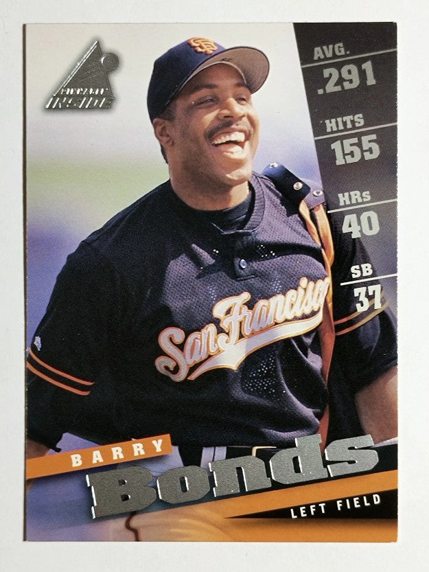 1998 Pinnacle Inside #38 Barry Bonds