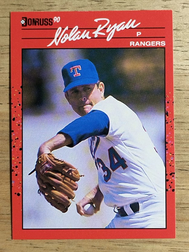 1990 Donruss #166 Nolan Ryan