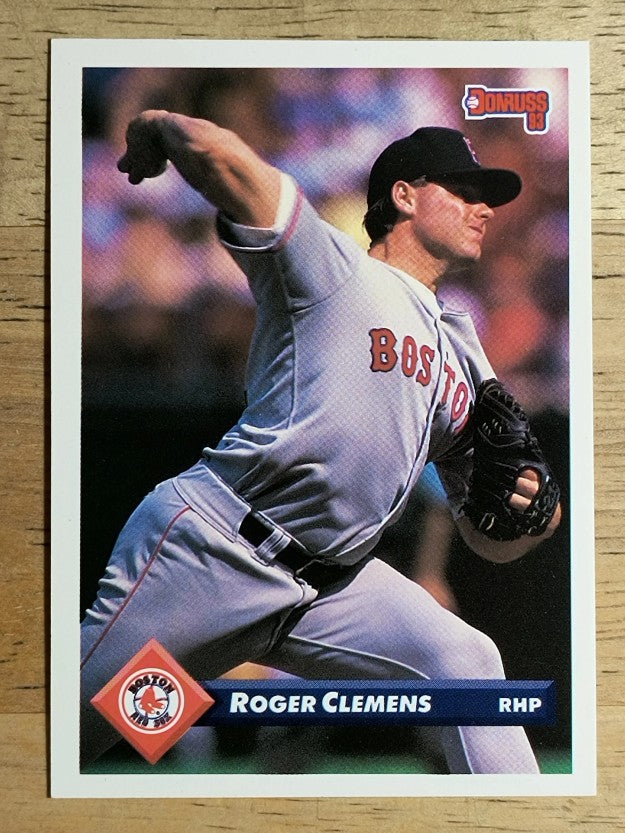 1993 Donruss #119 Roger Clemens