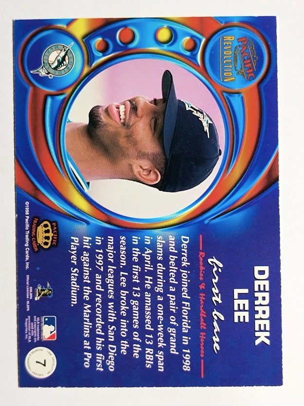 1998 Revolution Rookies and Hardball Heroes #7 Derrek Lee