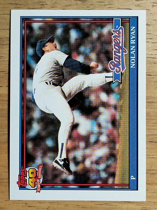 1991 Topps #1 Nolan Ryan