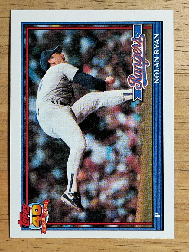1991 Topps #1 Nolan Ryan