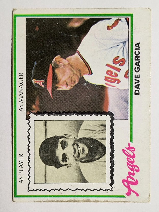 1978 Topps #656 Dave Garcia MG RC (POOR)