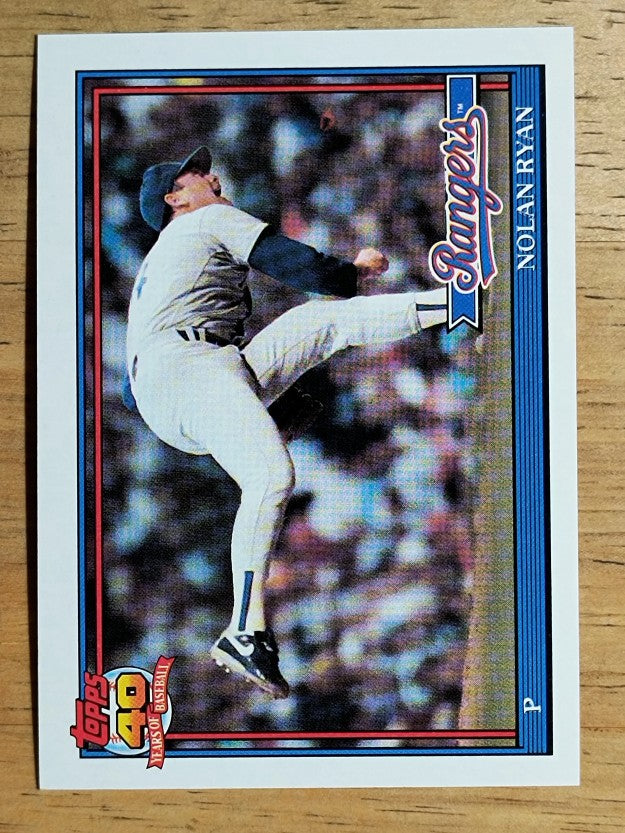1991 Topps #1 Nolan Ryan