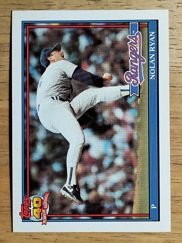1991 Topps #1 Nolan Ryan
