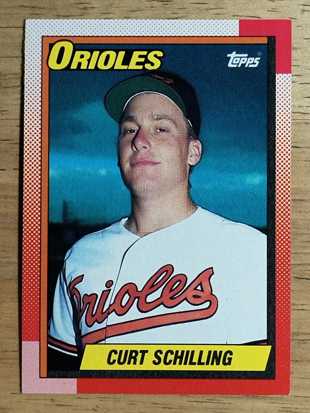 1990 Topps #97 Curt Schilling