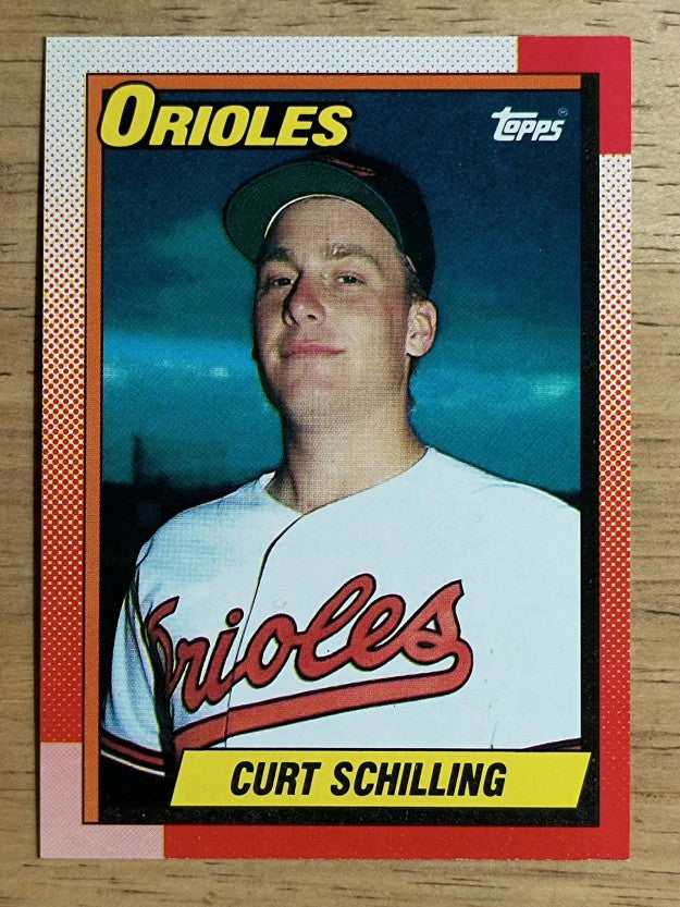 1990 Topps #97 Curt Schilling