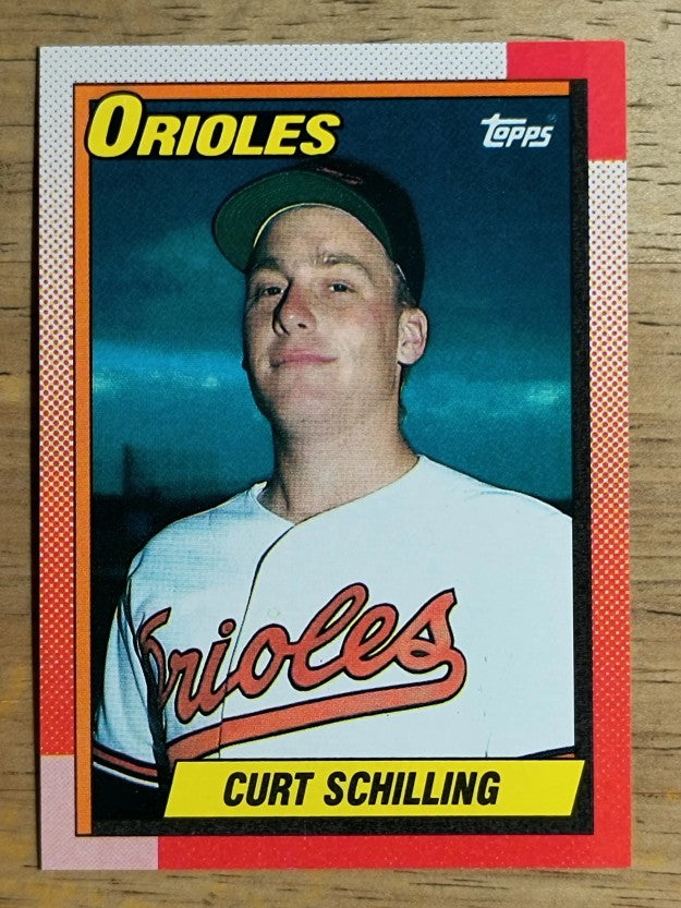 1990 Topps #97 Curt Schilling