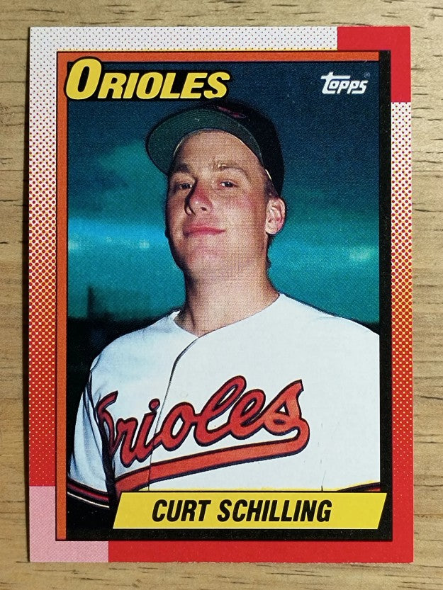 1990 Topps #97 Curt Schilling