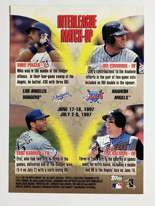 1998 Topps Mystery Finest #ILM15 Eric Karros