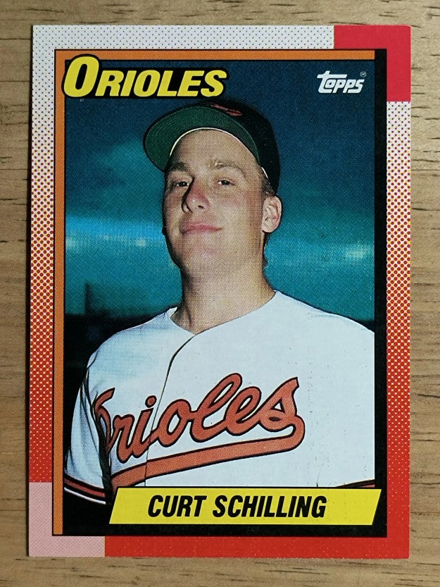 1990 Topps #97 Curt Schilling