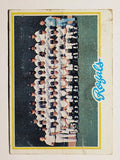 1978 Topps #724 Kansas City Royals CL (POOR)