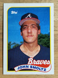 1989 Topps #382 John Smoltz RC