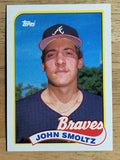 1989 Topps #382 John Smoltz RC