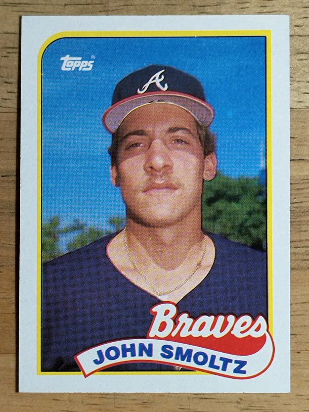 1989 Topps #382 John Smoltz RC