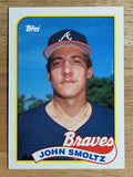 1989 Topps #382 John Smoltz RC
