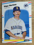1988 Fleer #378 Edgar Martinez RC