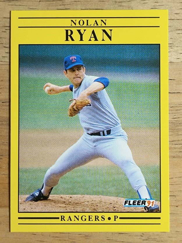 1991 Fleer #302 Nolan Ryan