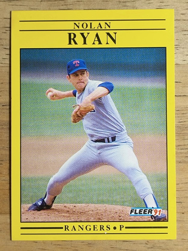 1991 Fleer #302 Nolan Ryan