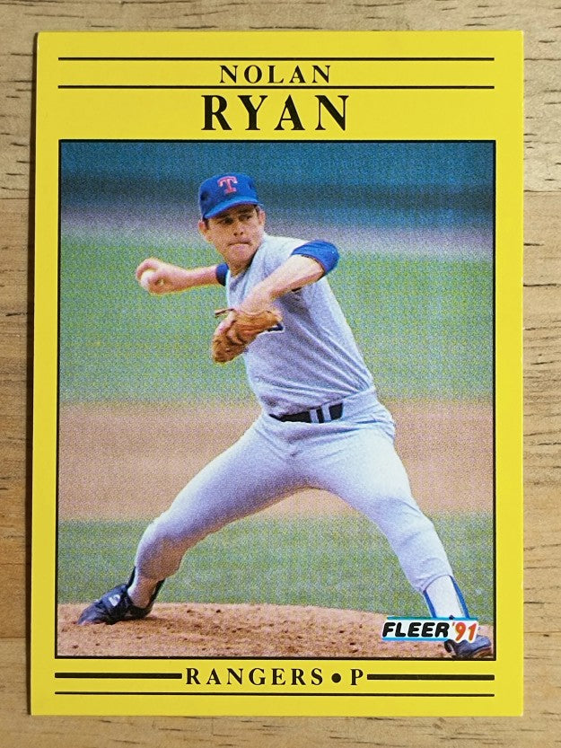 1991 Fleer #302 Nolan Ryan