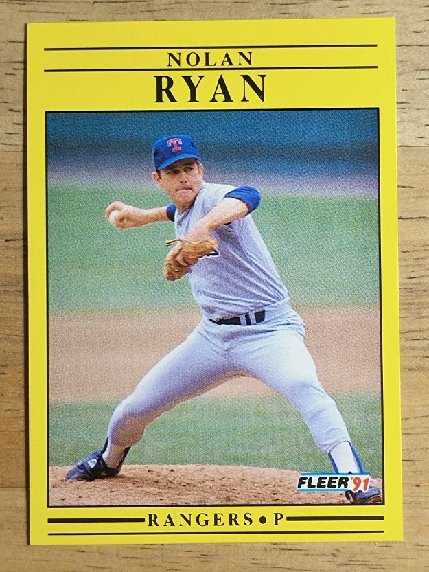 1991 Fleer #302 Nolan Ryan