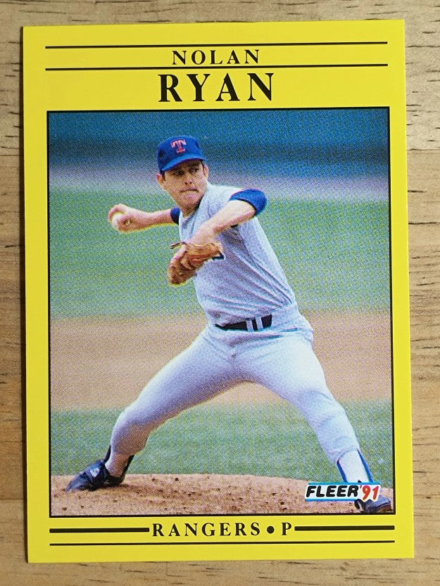 1991 Fleer #302 Nolan Ryan