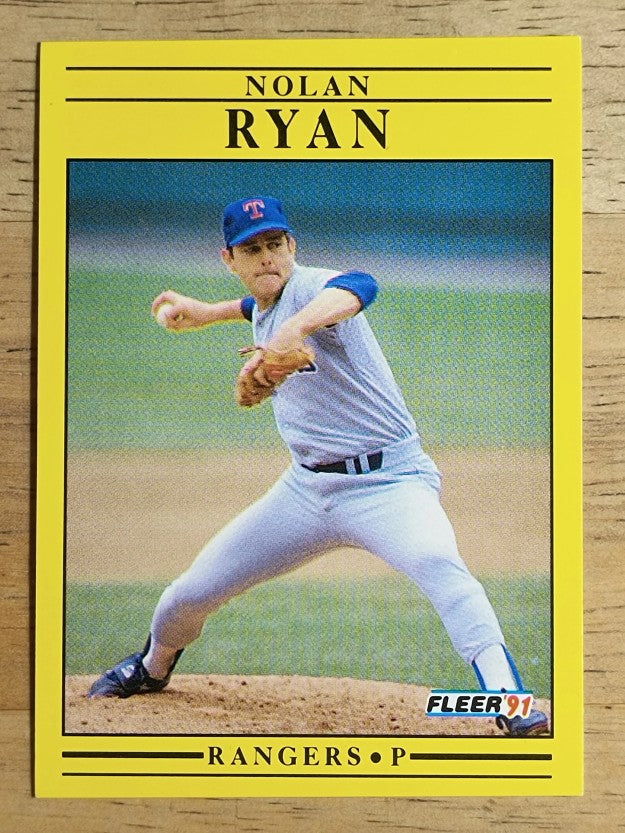 1991 Fleer #302 Nolan Ryan