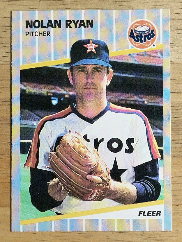 1989 Fleer #368 Nolan Ryan