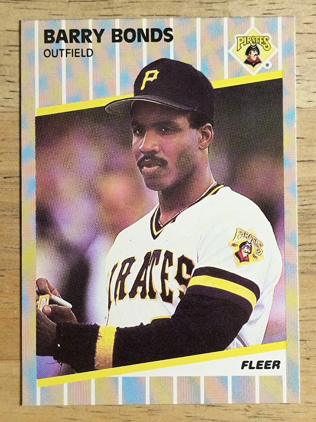 1989 Fleer #202 Barry Bonds
