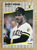 1989 Fleer #202 Barry Bonds