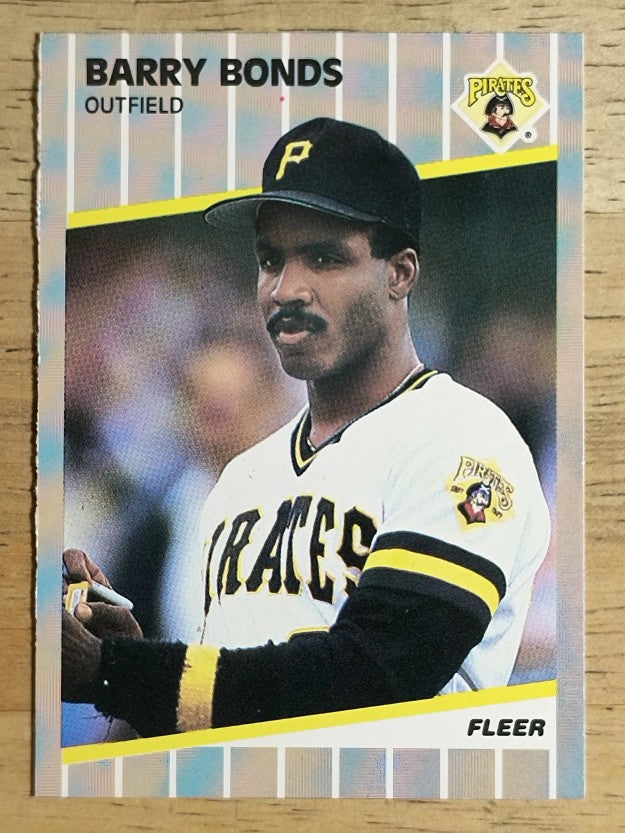 1989 Fleer #202 Barry Bonds