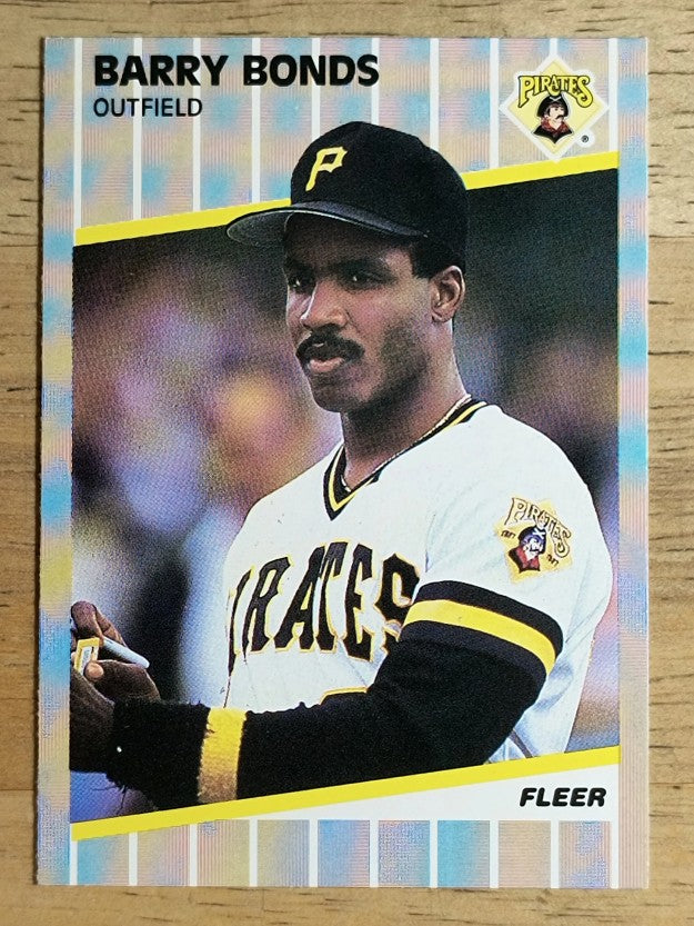 1989 Fleer #202 Barry Bonds