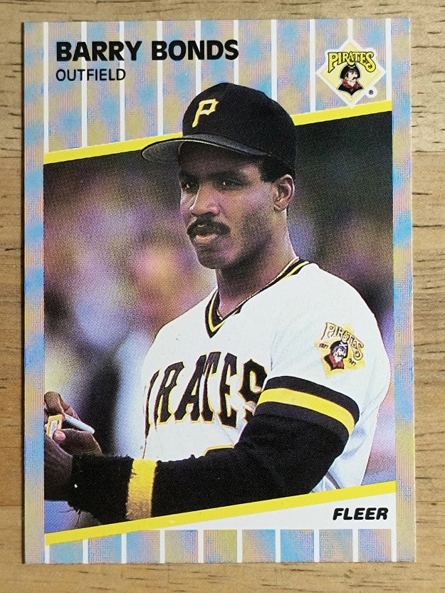 1989 Fleer #202 Barry Bonds