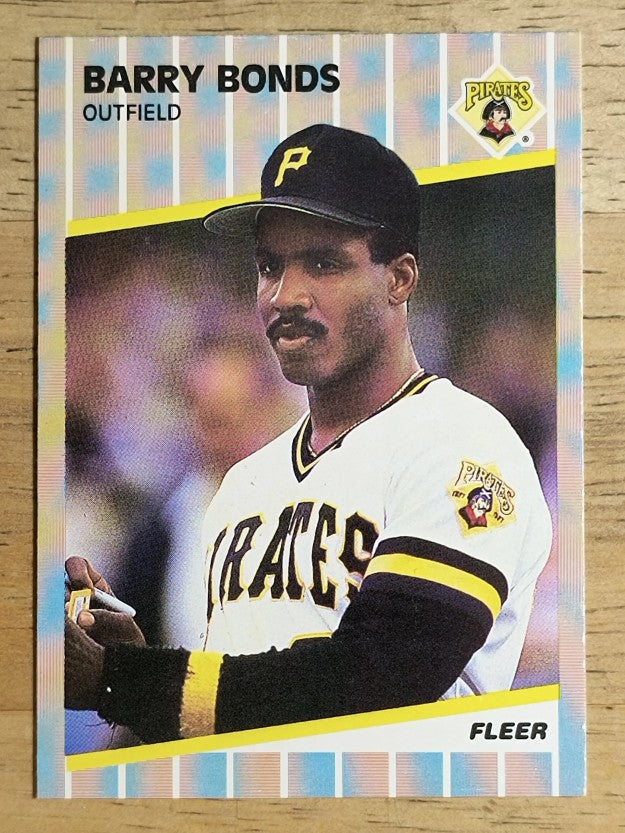 1989 Fleer #202 Barry Bonds