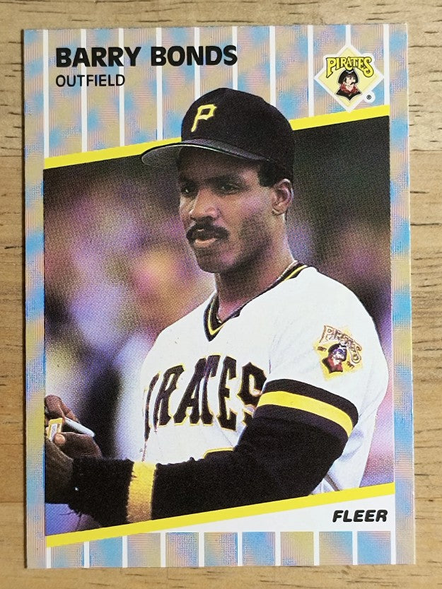 1989 Fleer #202 Barry Bonds