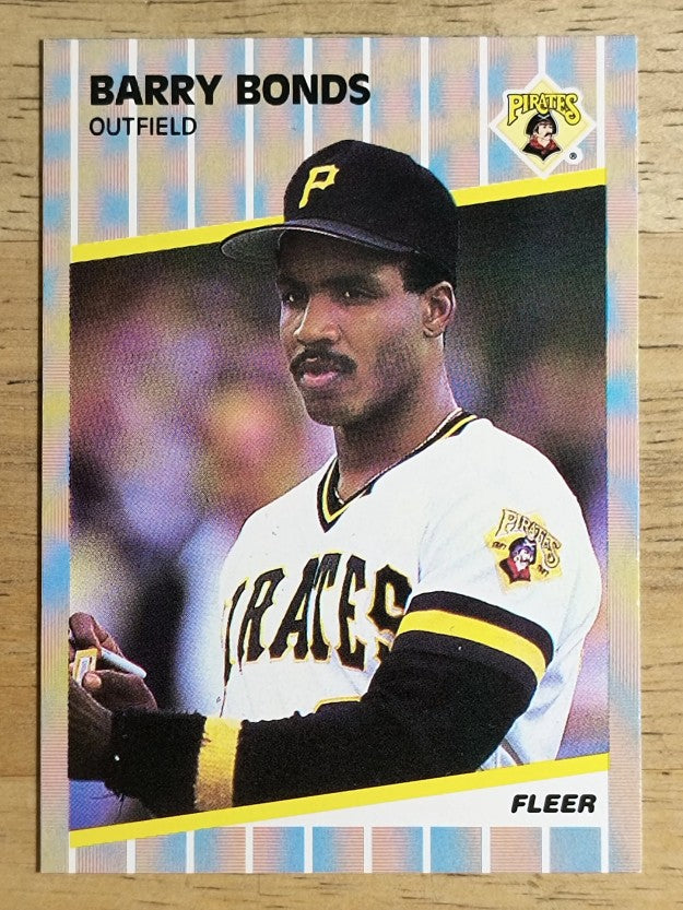 1989 Fleer #202 Barry Bonds