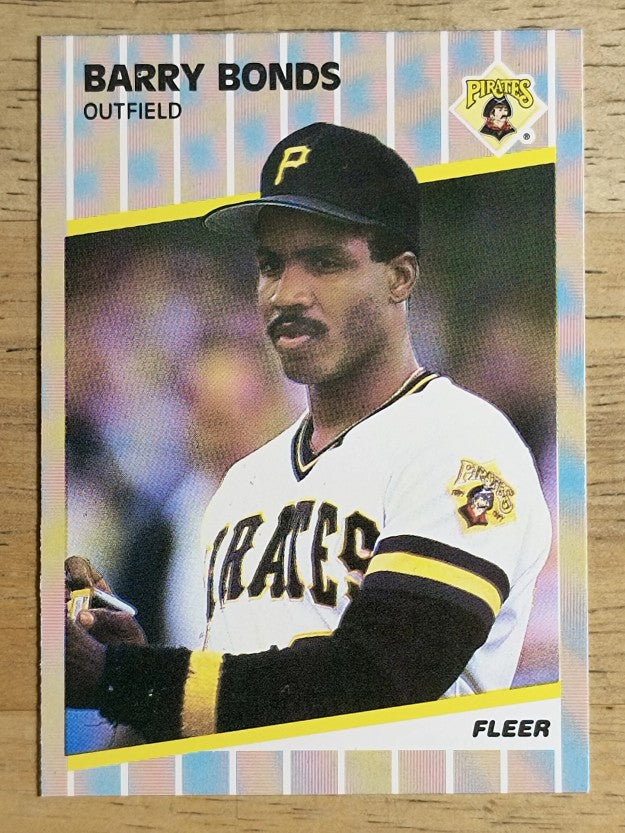 1989 Fleer #202 Barry Bonds